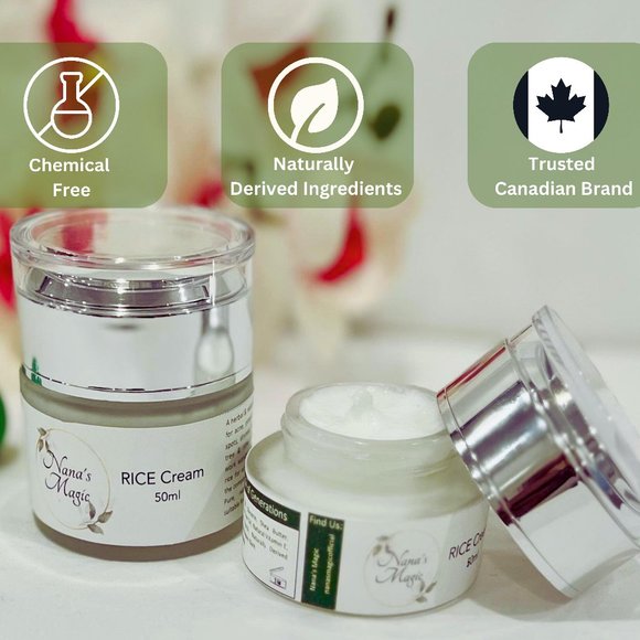 Nana's Magic Rice Cream 50mL - Direct from Company - Picture 3 of 3